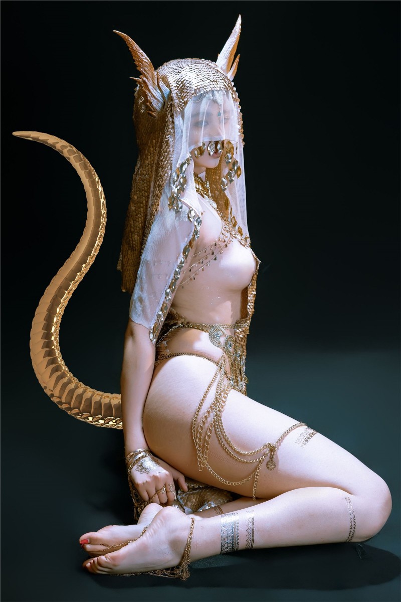 云溪溪 Vol.086 龙娘图鉴 轩萧 利库什·龙星-绅士社